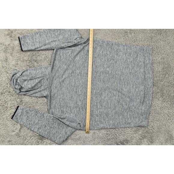 Under Armour 2XL Gray Polyester Pullover Hoodie Men's Loose Coldgear Hood - Picture 5 of 9
